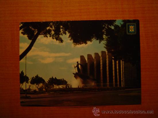 Postkarten: POSTAL  SANTA CRUZ DE TENERIFE MONUMENTO AL CAUDILLO   ESCRITA