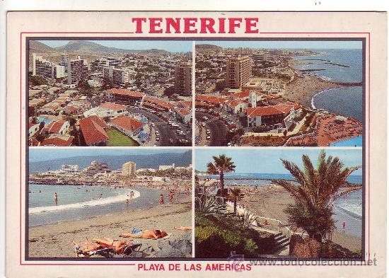 Postales: playa de las americas - tenerife - Foto 1