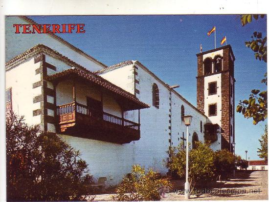 Postales: iglesia de sta. catalina tacoronte - tenerife