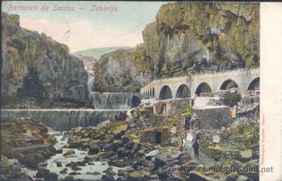 Postales: TENERIFE.- BARRANCO DE SANTOS - Foto 1