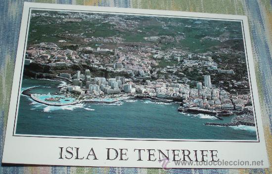 Postales: isla de tenerife vista aerea sin circular