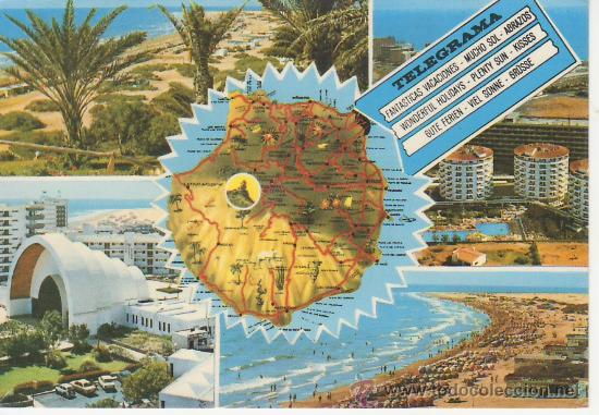 Postales: MULTIPLE VISTAS GRAN CANARIA. MIRE MAS COLECCIONSIMO EN RASTRILLOPORTOBELLO