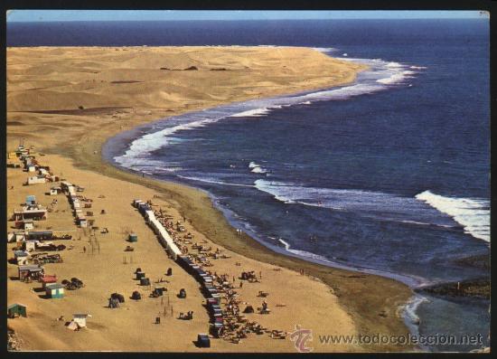 Postales: B-0882- GRAN CANARIA. PLAYA DE MASPALOMAS - Foto 1