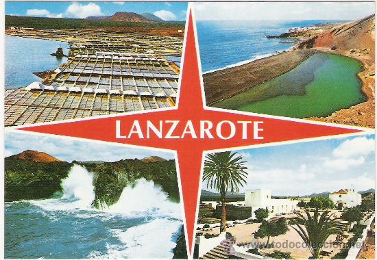 Postales: POSTAL LANZAROTE - Foto 1
