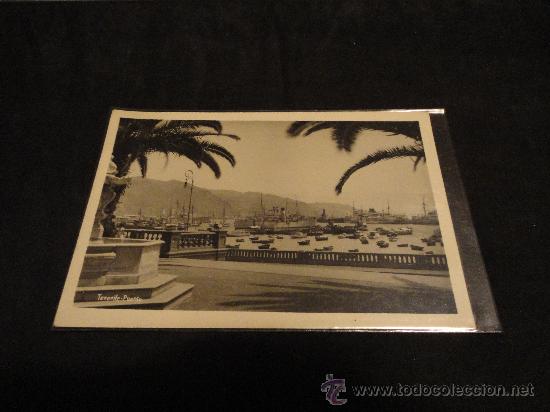 Postais: POSTAL FOTOGRAFICA DEL PUERTO DE TENERIFE. NUEVA SIN CIRCULAR. SIN DATOS DE EDICION