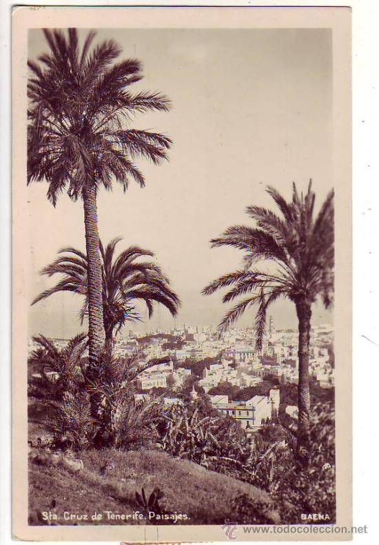 Postales: santa cruz de tenerife - paisajes.