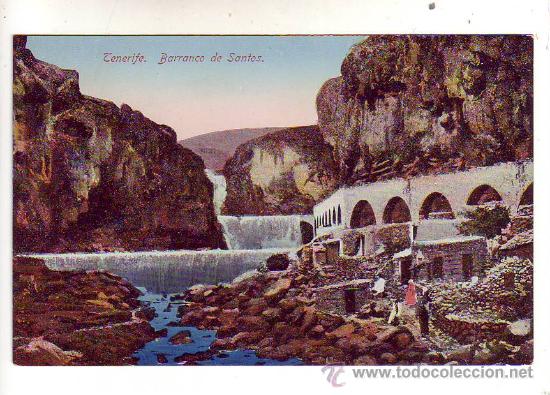 Postales: tenerife - barranco de santos. - Foto 1