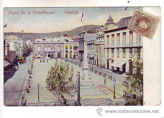 Postales: tenerife - plaza de la constitucion. - Foto 1