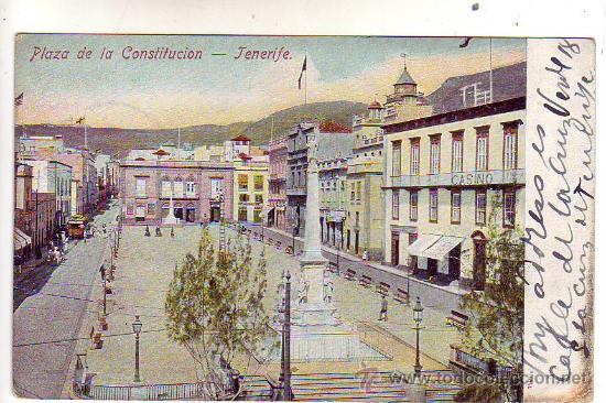 Postales: tenerife - plaza de la constitucion. - Foto 1