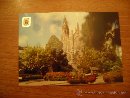 Postales: POSTAL IMAGENES ESCUDO DE ORO ARUCAS (GRAN CA. P. COLECCION DE CATEDRALES LA CATEDRAL SIN CIRCULAR