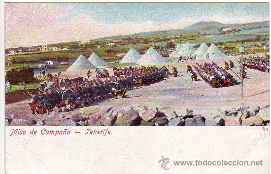 Postales: tenerife - misa de campa&ntilde;a - Foto 1