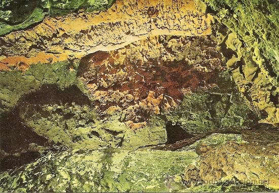 Postales: LANZAROTE - CUEVA DE LOS VERDES - Foto 1