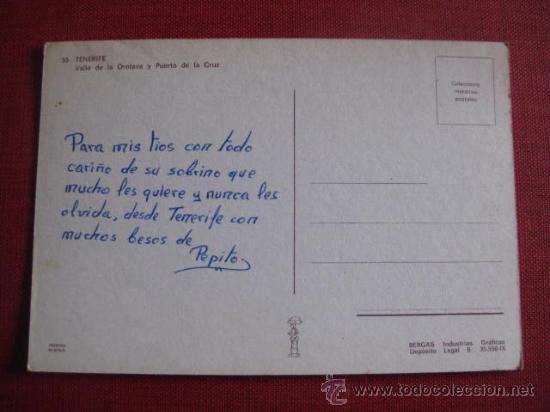 Postales: TENERIFE.  REF.  AH- 421 - Foto 2