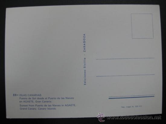 Postales: AGAETE - GRAN CANARIA - REF.: S-565 - Foto 2