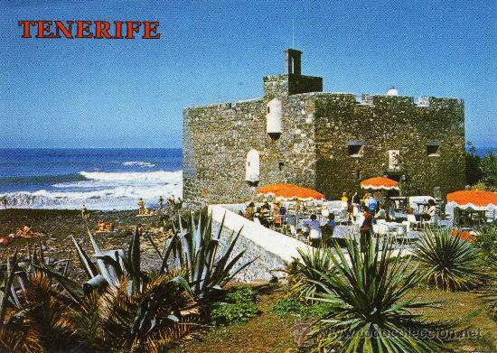 Postales: PUERTO DE LA CRUZ N&ordm; 5589 TENERIFE CASTILLO DE SAN FELIPE EDICIONES PERLA SIN CIRCULAR