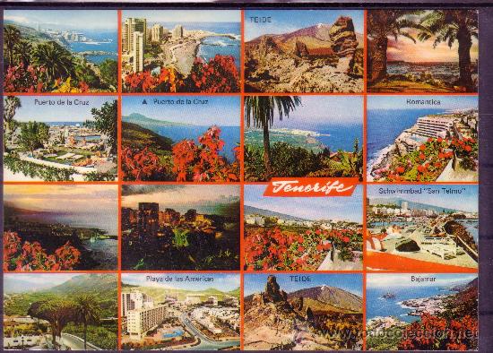 Postales: RECUERDO DE TENERIFE - DIVERSOS ASPECTOS