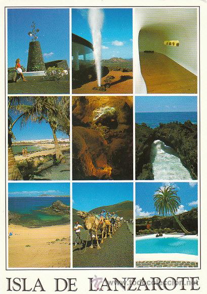 Postales: Lanzarote - Foto 1