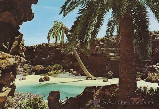 Postales: Lanzarote, Jameos del agua - Foto 1
