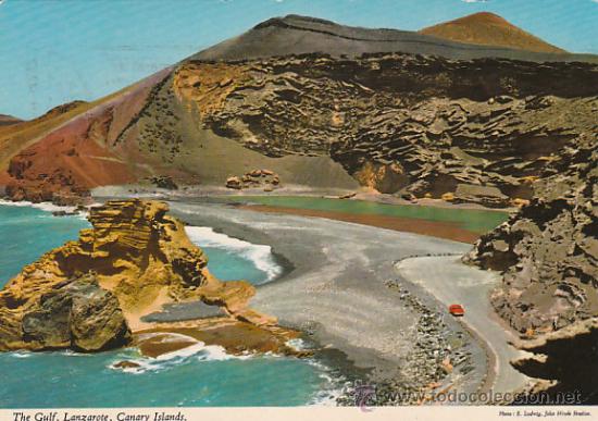 Postales: Lanzarote, el Golfo - Foto 1