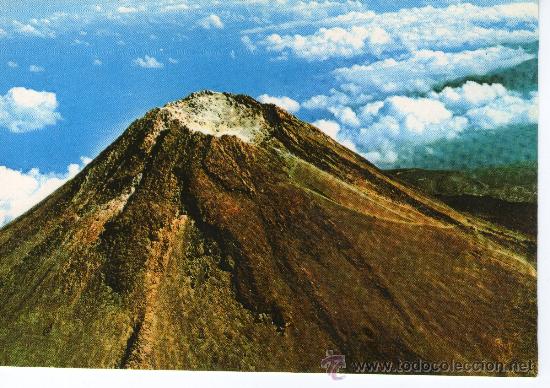 Postales: bena postal&ntilde; de tenerife - vita aereal del crater teide -