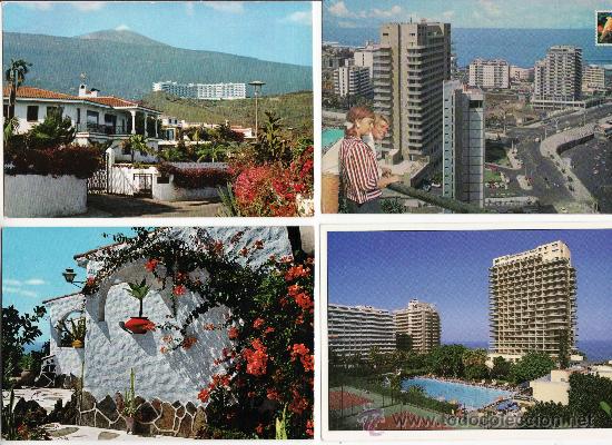 Postales: LOTE DE 4 MODERNAS.   VARIADO DE  NORTE DE TENERIFE