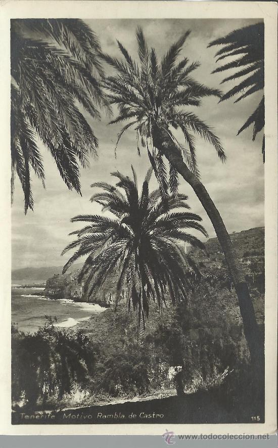 Postales: TENERIFE RAMBLA DE CASTRO ESCRITA - Foto 1