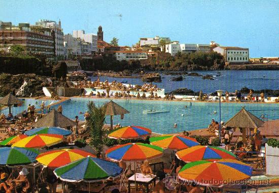 Postales: PUERTO DE LA CRUZ N&ordm; 4 PISCINAS LIDO SAN TELMO NUEVA SIN CIRCULAR