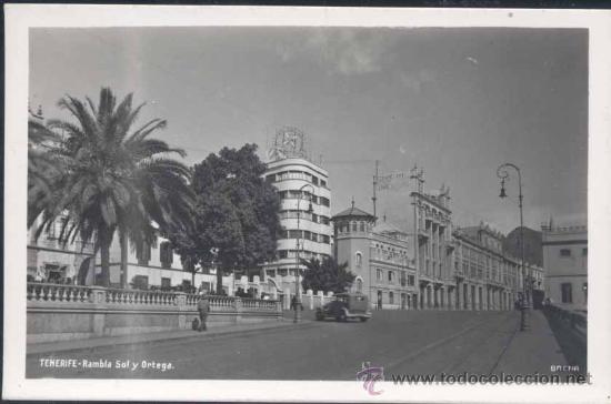 Postales: TENERIFE.- RAMBLA SOL Y ORTEGA - Foto 1