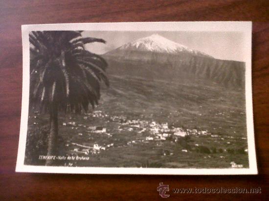 Postales: POSTAL TENERIFE-VALLE DE LA OROTAVA-
