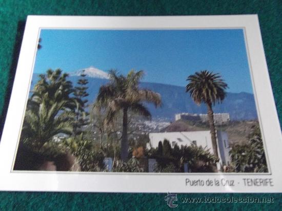 Postales: TENERIFE-E9-EL TEIDE-SIN CIRCULAR-NO ESCRITA-PUERTO DE LA CRUZ
