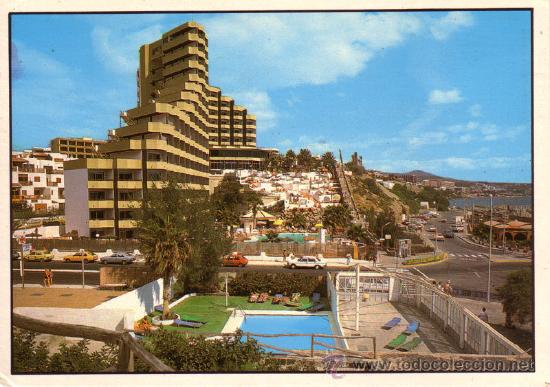 Postales: N&ordm; 10655 HOTEL DUNAMAR PLAYA DEL INGLES GRAN CANARIA