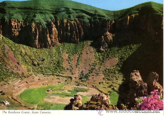 Postales: N&ordm; 10795 CALDERA DE BANDAMA GRAN CANARIA