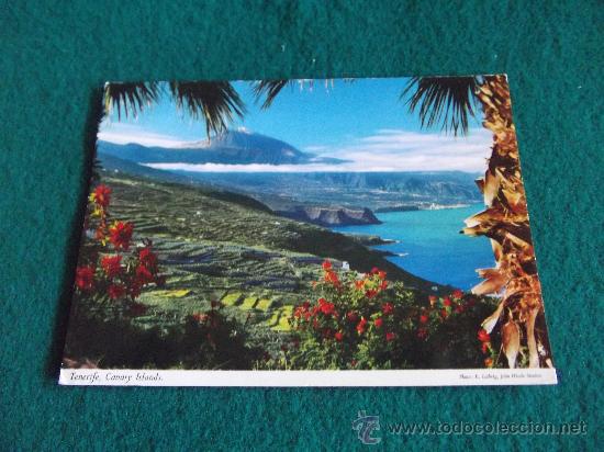 Postales: TENERIFE-F4-ESCRITA-TEIDE