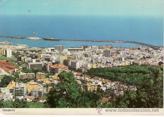 Postales: VISTA GENERAL SANTA CRUZ DE TENERIFE.CANARY ISLANDS