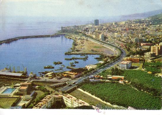 Postales: SANTA CRUZ DE TENERIFE - VISTA PANORAMICA DE LA BAHIA Y CIUDAD