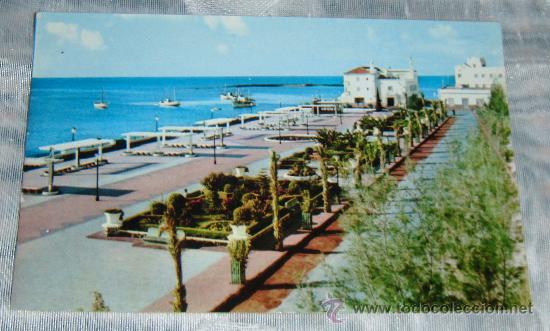 Postales: postal isla de lanzarote parque municipal el arrecife serie 21 n&ordm;1 sin circular