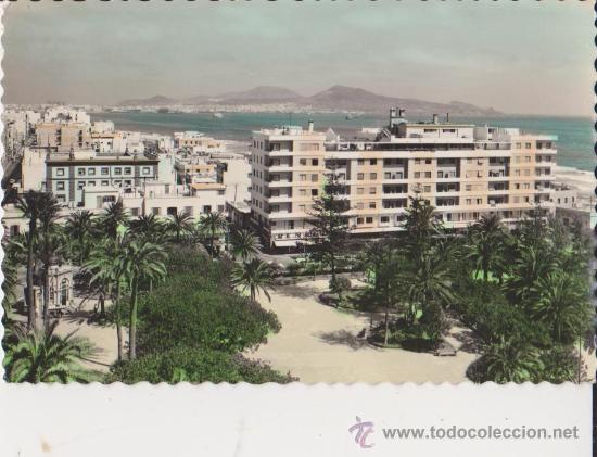 Postales: Hotel Parque y parque de San Telmo