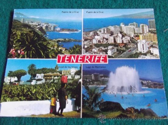 Postales: TENERIFE-GC1-PUERTO DE LA CRUZ-CIRCULADA