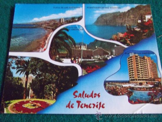 Postales: TENERIFE-GC1-VARIOS ASPECTOS-CIRCULADA