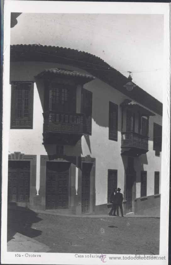 Postales: TENERIFE.-OROTAVA- CASA SOLARIEGA