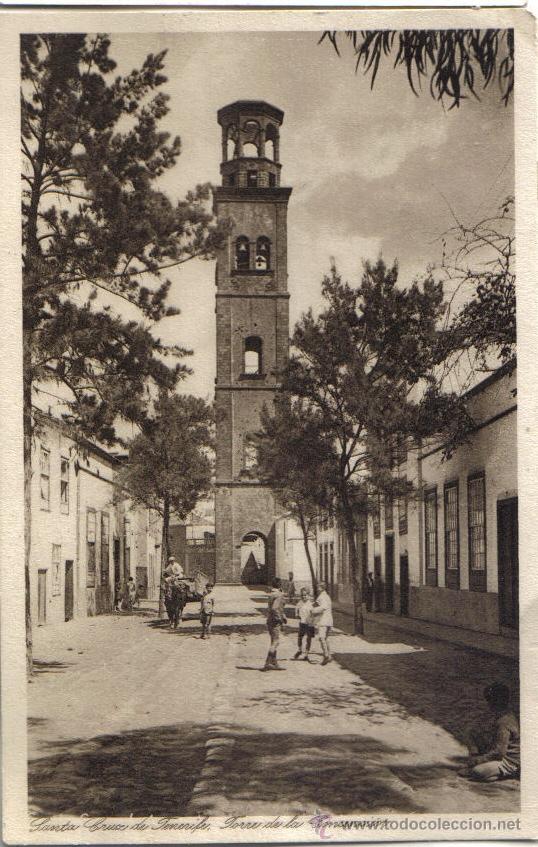 Postcards: SANTA CRUZ DE TENERIFE, LA LAGUNA, TORRE DE LA CONCEPCION, EDICION CENTRAL