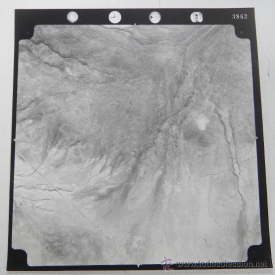 Postales: ANTIGUA FOTOGRAFIA AEREA DE LANZAROTE, FOTO DE LA COMPA&Ntilde;IA ESPA&Ntilde;OLA DE TRABAJOS FOTOMETRICOS AEREOS