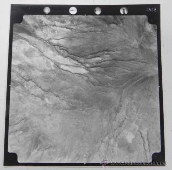 Postales: ANTIGUA FOTOGRAFIA AEREA DE LANZAROTE, FOTO DE LA COMPA&Ntilde;IA ESPA&Ntilde;OLA DE TRABAJOS FOTOMETRICOS AEREOS