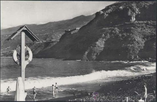 Postales: TENERIFE.- PUERTO DE LA CRUZ- PLAYA MARTIANEZ