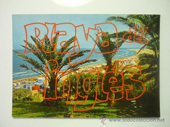 Postales: PLAYA DEL  INGLES GRAN CANARIA 1046