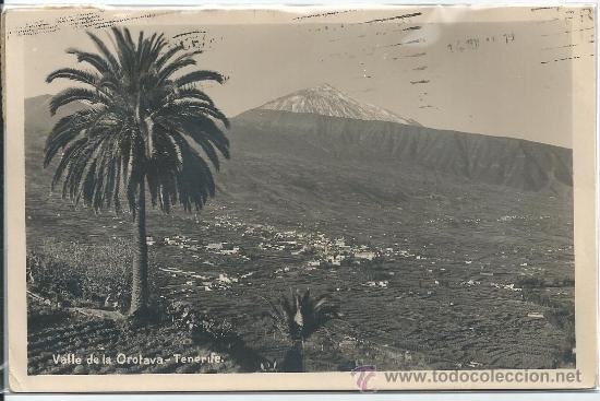 Postales: TENERIFE.-VALLE DE LA OROTAVA - Foto 1