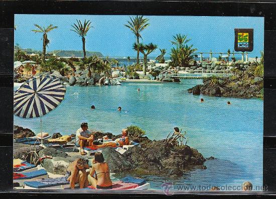 Postales: N&ordm; 76 PUERTO DE LA CRUZ. DETALLES DEL LAGO MARTIANEZ
