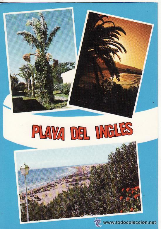 Postales: :::: PV516 - POSTAL - CANARIAS - PLAYA DEL INGLES - Foto 1
