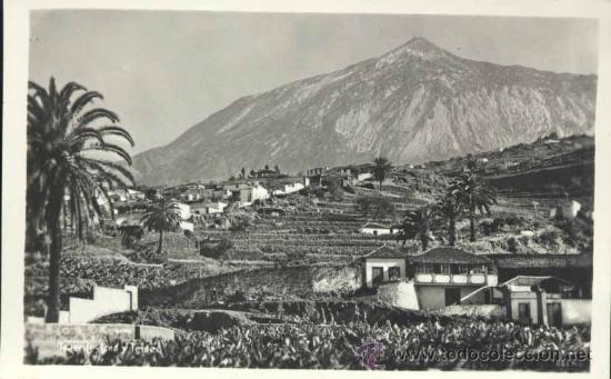Postales: TENERIFE (CANARIAS).- ICOD Y TEIDE - Foto 1