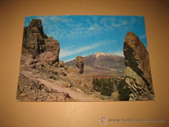 Postales: 2.3557 TENERIFE  EL TEIDE CIRCULADA - Foto 1